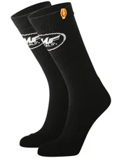 FMF Staple Socks (2 Pack) Black One Size