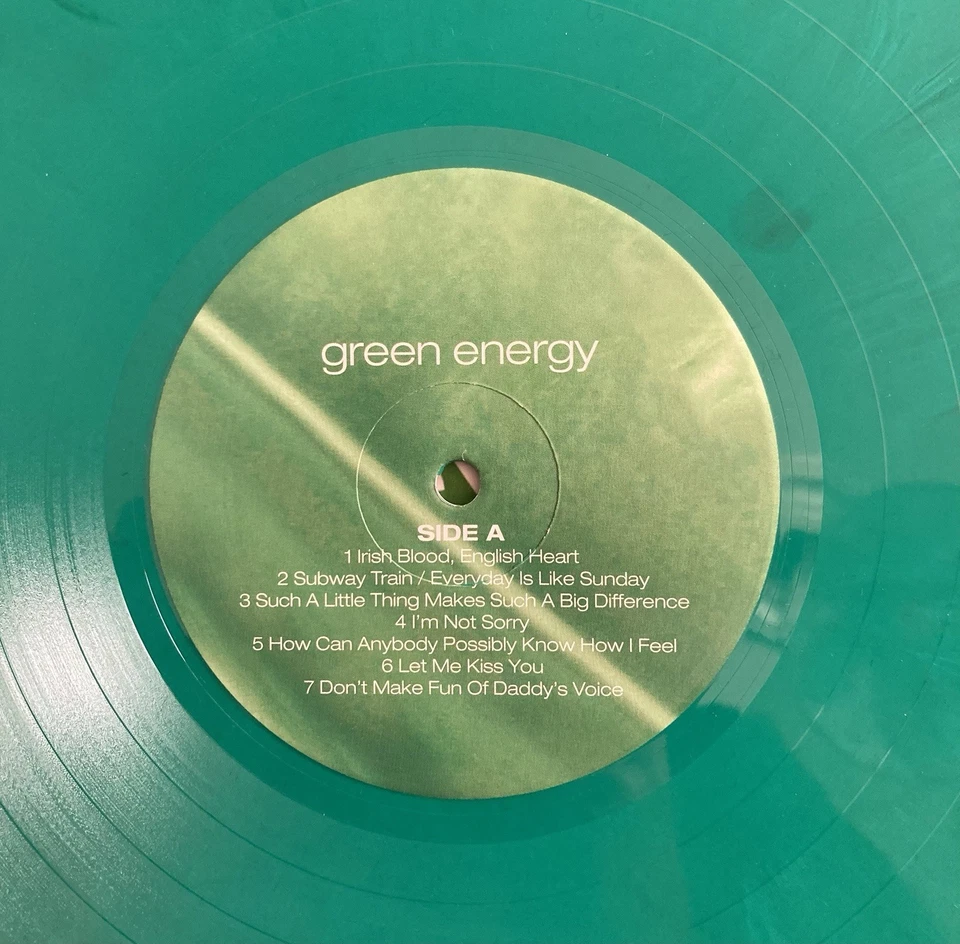 Morrissey - Green Energy Rare Vinyl LP - Image 3 of 3