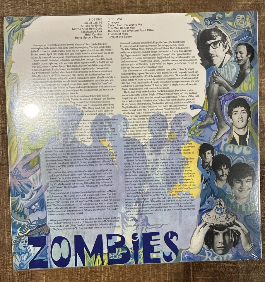 The Zombies - Odessey & Oracle LEVITATION Mellotron Splatter Vinyl 300 - Dinged - Image 3 of 3