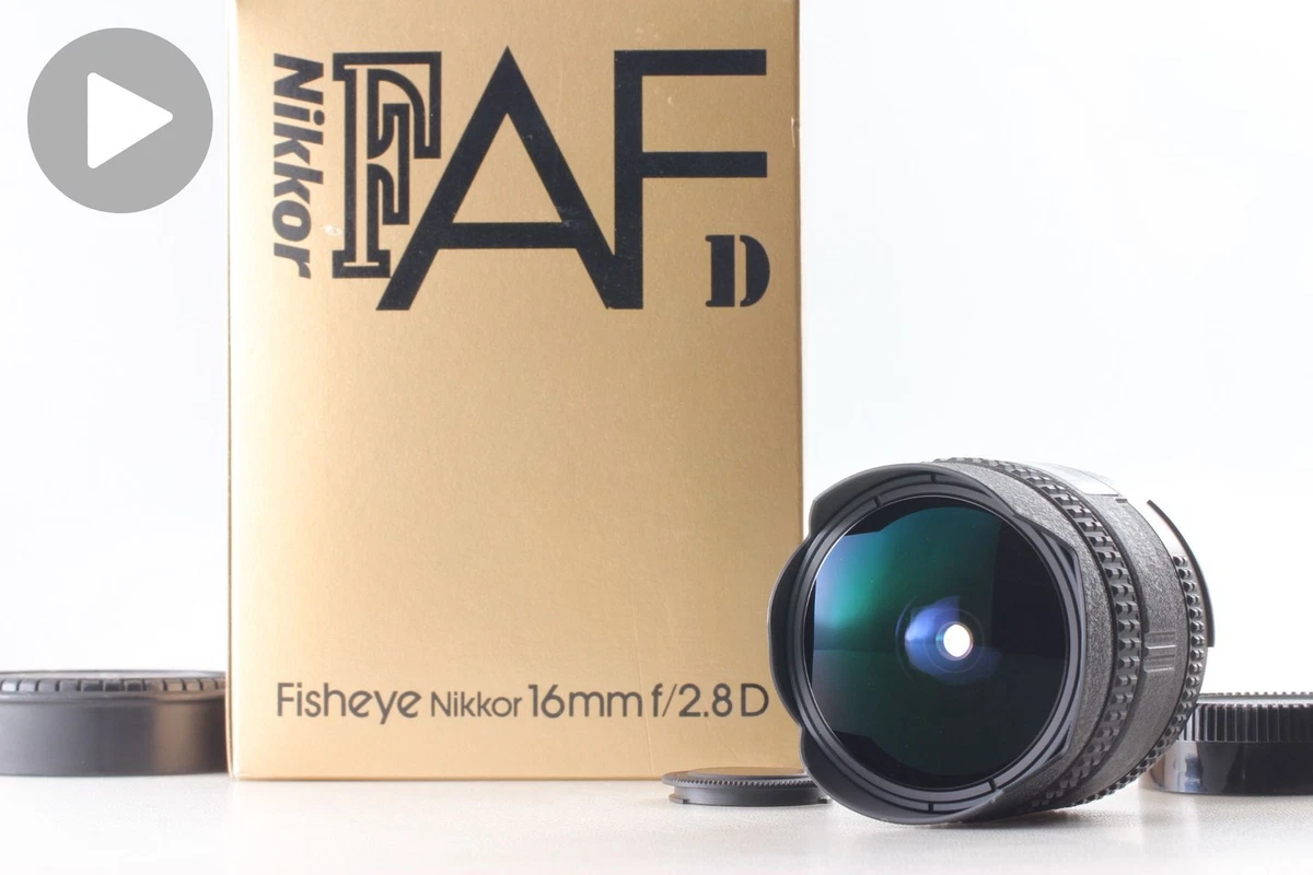Nikon Fisheye-NIKKOR 16mm Focal f/2.8 Camera Lenses for sale | eBay