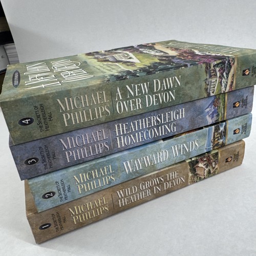 Michael Phillips - Secrets Of Heathersleigh Hall - Complete Set Of 4 Pb Box Set - Picture 19 of 23