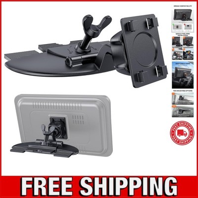 Sturdy CarPlay CD Slot Mount with 360° View for 7-11 Inch Screens - Quick Setup