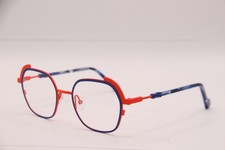 NEW FACE A FACE CILAOS 2 COL 9009 BLUE RED-ORANGE AUTHENTIC EYEGLASSES 49-20