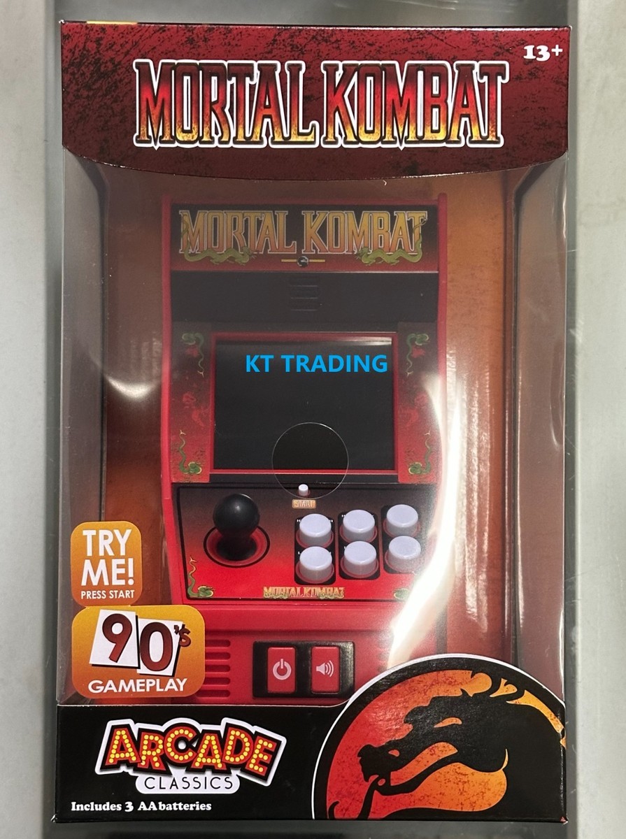 MIDWAY CLASSIC ARCADE ~ MORTAL KOMBAT Handheld Mini Retro Game