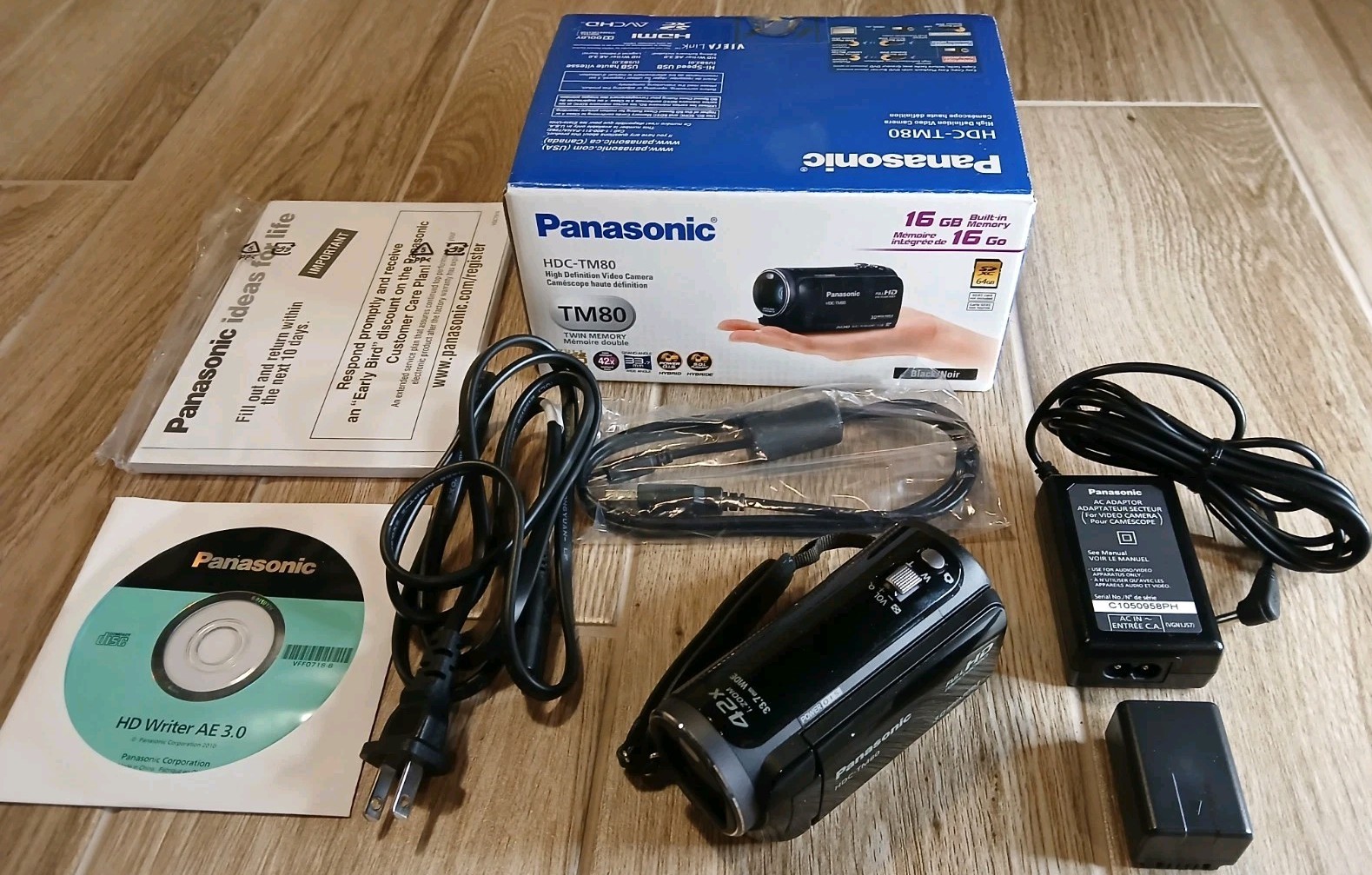 In Box Tested Video Camera