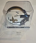 Chris Olave Signed Saints Mini Helmet Riddell Lunar Eclipse Auto NFL