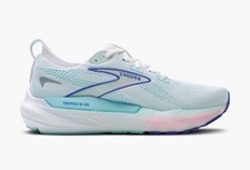 Brooks Women's Glycerin Gts 22 Shoes White limpet Shell Blue 120434 1D 110 New