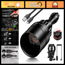 Zoomable 850nm IR Illuminator Flashlight for Night Vision with Remote Switch  U
