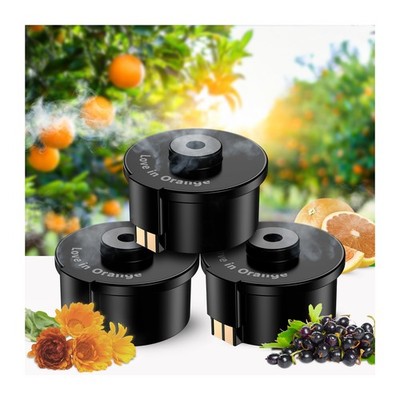 Car Air Freshener Refills x 3 - Cartridges - Love in Orange Pomelo Fragrance