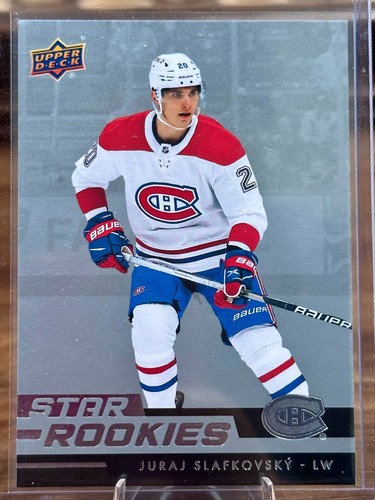 Juraj Slafkovsky #2 — 2022 Upper Deck NHL Star Rookies Box Set hockey card