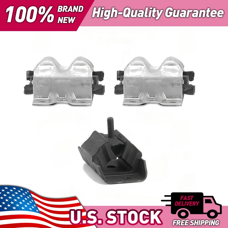 Engine Motor Mount Kit Motor Engine Mount for Chevrolet G30 1991 1992 5.7L V8 - Image 2 of 4