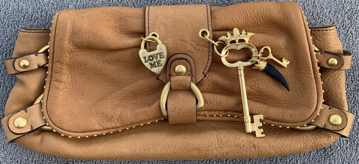 Juicy Couture Leather Exterior Brown Bags & Handbags for Women for