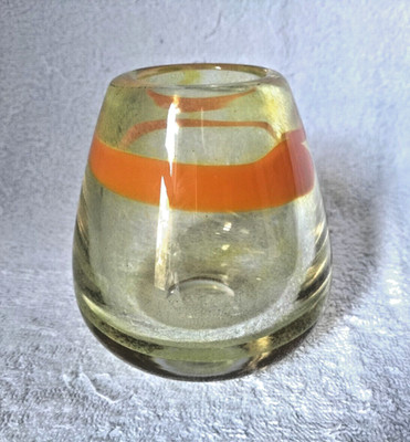 MCM WEDGWOOD Studio Glas VASE - Ronald Stennett-willson - orange