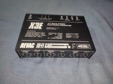 Revac X3E Hi-Fi Car 2/3 Ways Stereo Electronic Crossover Audio *Tested OK!*