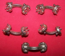 This is for one nice Aerowave WR-15 Waveguide 90 Degree "E" Plane Rhodium Plated