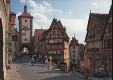 Germany Plonlein,Rothenburg ob der Tauber Kunstverlag Edmund Von Konig Postcard