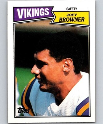1987 Topps #211 Joey Browner Minnesota Vikings