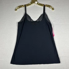 Commando Women's Small Butter Lace Camisole Tank Black GEO200 Luxury