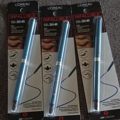 L'Oréal Paris Infallible 36HR Gel Mechanical Waterproof Eyeliner 240 Turquoise