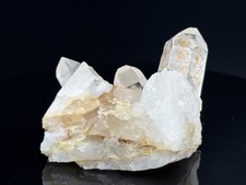 Righteous cluster of beautiful quartz crystals from Fisher Mountain, Arkansas
