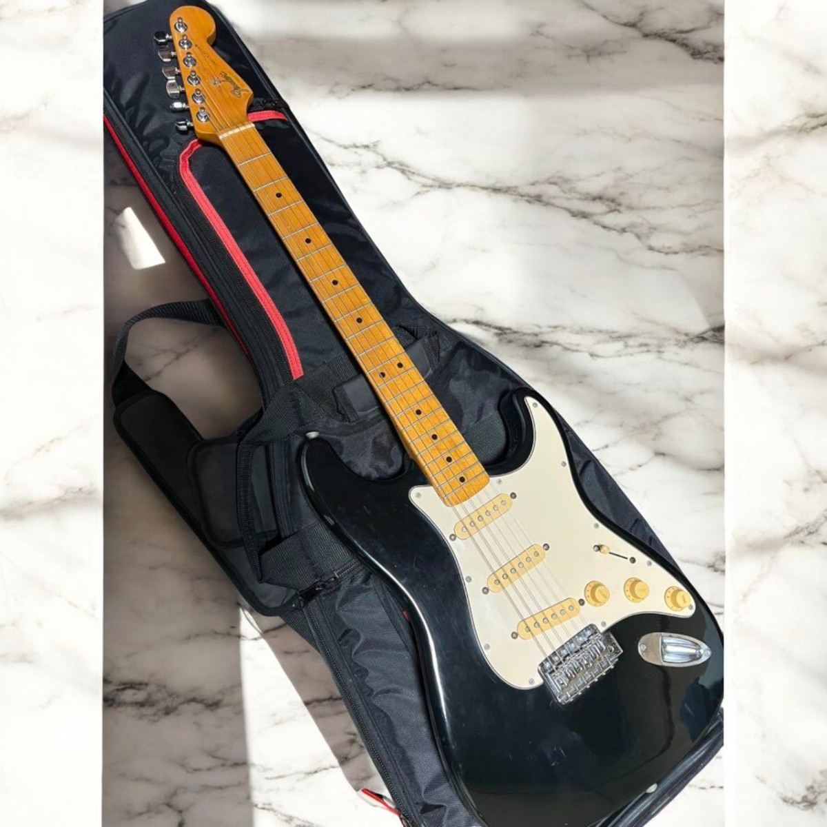 Fender japan ストラトFシリアル　フジゲン　1986 Fender Japan Stratocaster F Serial 1986-87, Used, Soft Case