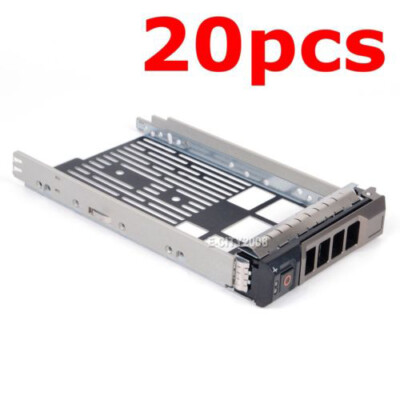 20Pcs 3.5'' Hot Plug Hard Drive Tray Caddy For Dell PowerEdge T710 NX3100 NX3200