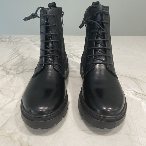 L'ARTISTE AIDEN BOOT Mens Lined Boot Black Spring Step EU Size 43 US 9.5/10 - Picture 2 of 7