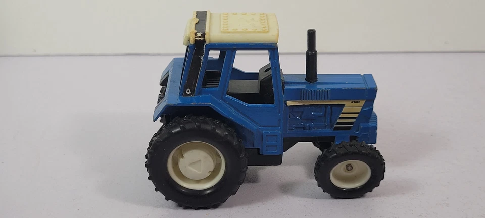 Campana Ford Farm Tractor Gran Bretaña 3180 azul rara vintage Foto 4 de 4