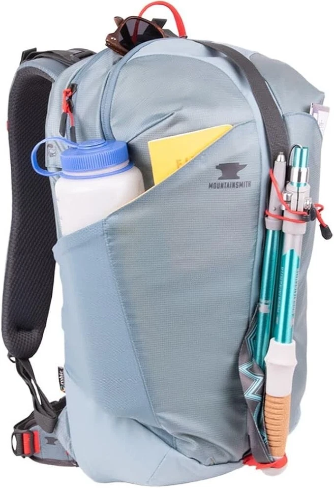 New Mountainsmith Apex 60L Backpack; Color: Smoke Blue - Image 2 of 4