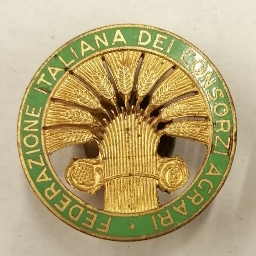 1546 - Distintivo della "Federazione Italiana dei Consorzi Agrari" - Foto 1 di 2