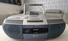 Aiwa CSD-ED37 BOOMBOX,  CD / Cassette / FM Radio 