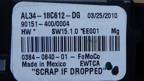 2009-2012 Ford F150 Auto Dual Climate Control Switch 9L34-18C612-XB - Picture 11 of 11