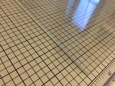 Capcom Big Blue Arcade Marquee Plexi Glass - 27" x 15.5"