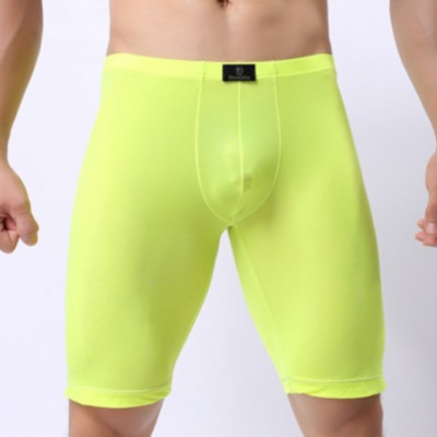 Men's Underwear Soft Breathable Tight Stretch Boxer Sports Shorts Panties