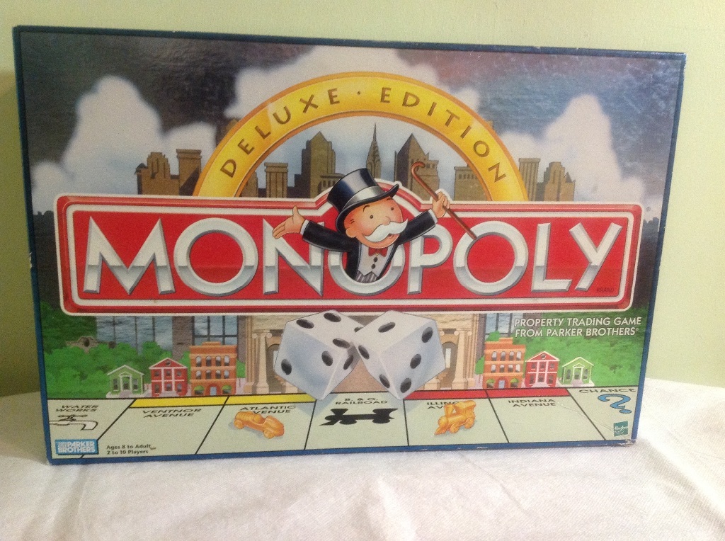 Monopoly DELUXE Edition Property Trading Game from Parker Brothers