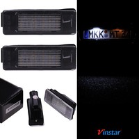 Vinstar LED Kennzeichenbeleuchtung FüR Peugeot 106 1007 207 307 308 3008 406 407