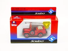 Solido 2152 1/43 Toner Gam I 1942-45 Dodge 4x4 Jeep Fire Vehicle Diecast Car