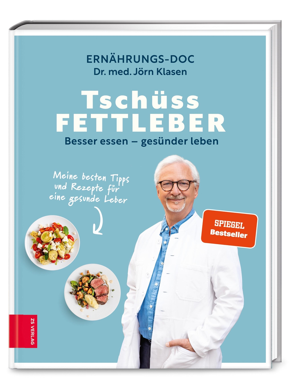 Thumbnail - Tschüss Fettleber | Jörn Klasen | Besser Essen - Gesünder Leben | Buch