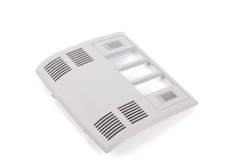 Genuine BMW X3 Interior Roof Console Front HEADLINING Cover Grey  