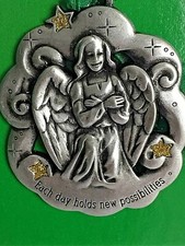 Gloria Duchin Christmas Ornament Each Day Holds New Possibilities made in USA
