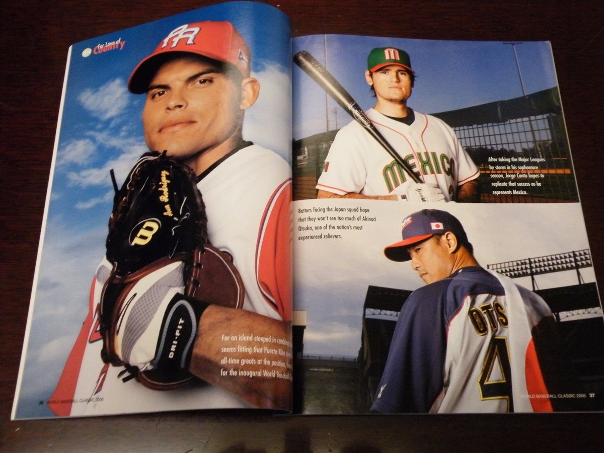 Inaugural 2006 World Baseball Classic (WBC) Program | eBay