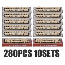 280ps Acrylic Resin Denture 23 A2 Dental Full Teeth Upper Lower Shade Tooth
