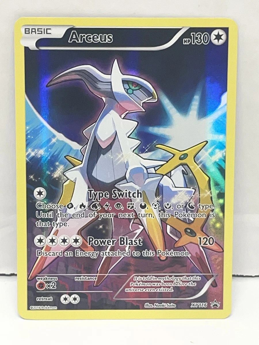 Pokemon Card New Arceus - XY116 - Holo Promo