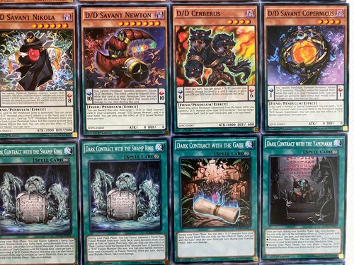 YUGIOH Akiba D/D/D Deck Complete 42 - Cards - Picture 13 of 24