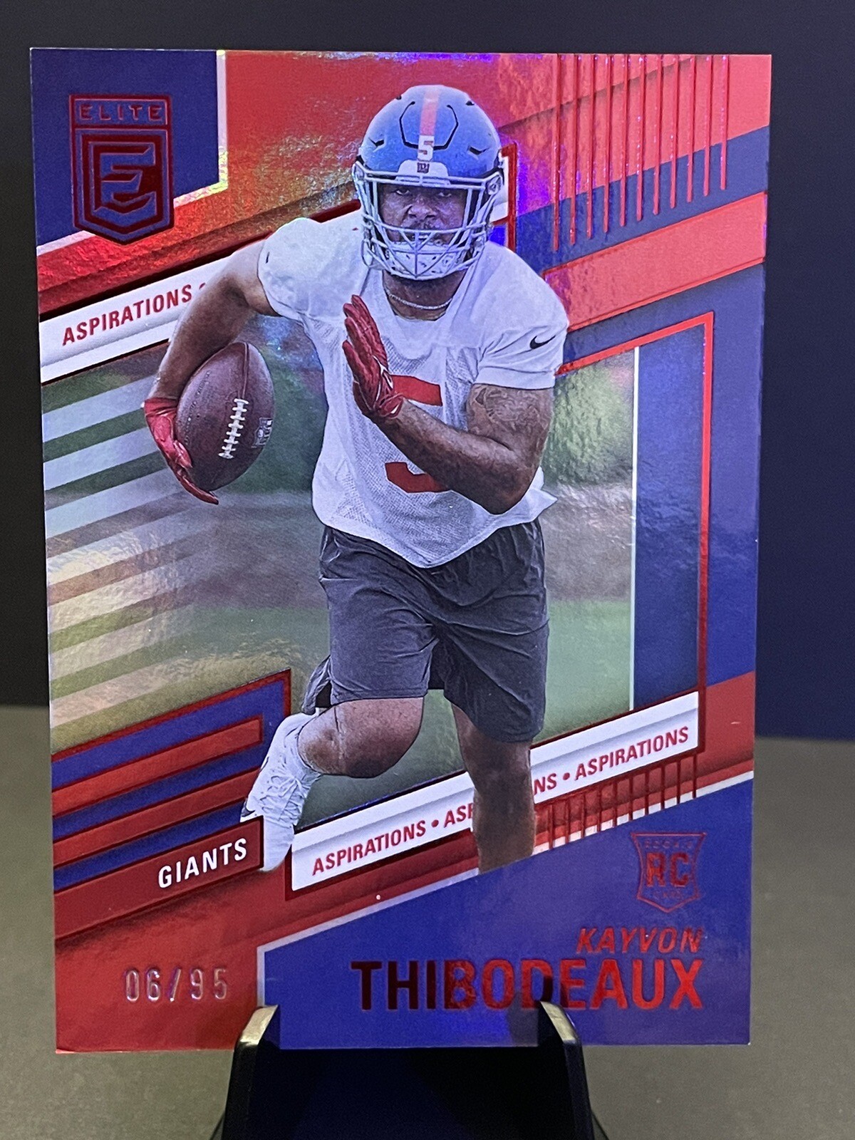 2022 Donruss Elite #137 Kayvon Thibodeaux Aspirations 6/95 Rookie