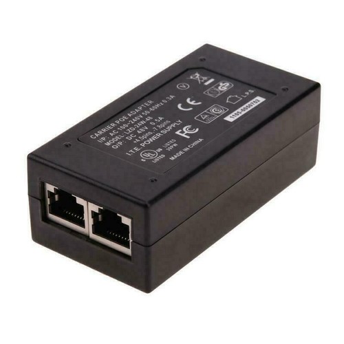 48V 0.5A 24W Desktop POE Power Injector Ethernet Adapter Überwachung CCTV DE - Bild 8 von 8