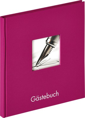 Gästebuch Fun 23x25 cm violett