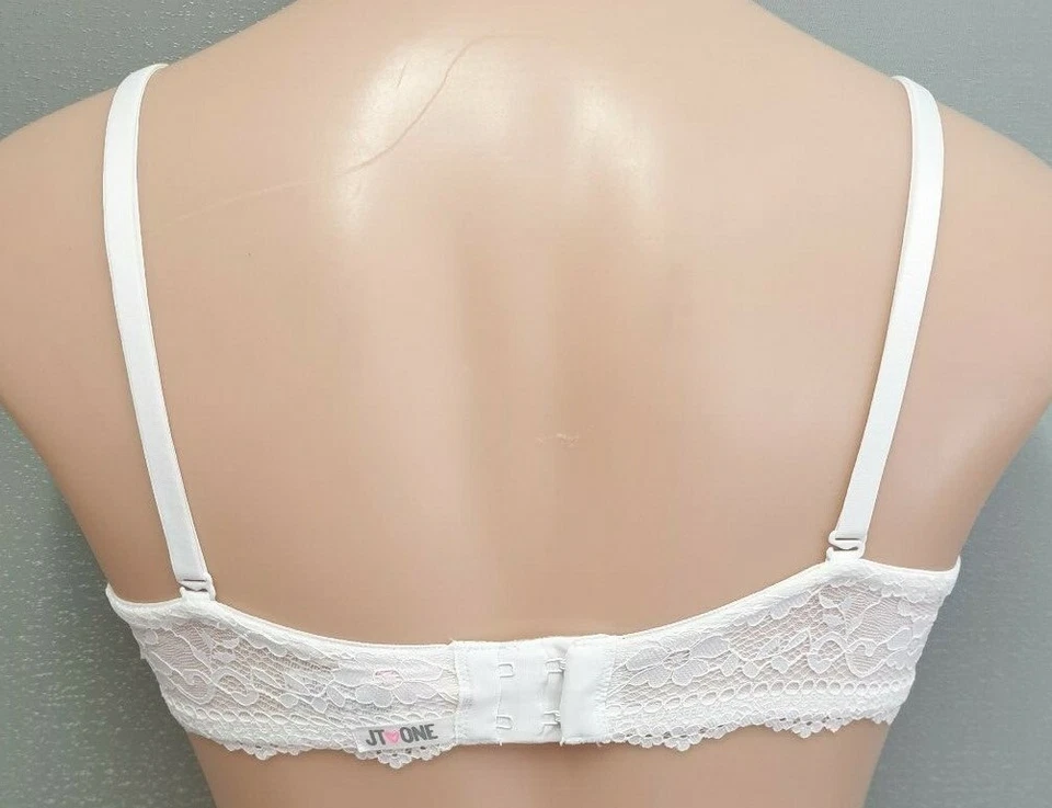 Nuevo con etiquetas Sujetador push up con aros múltiples vías blanco marca JT talla 32C JT One Brand PVP $39,95 Foto 3 de 3