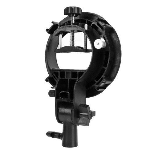 S Type Bracket For Bowens Mount Holder S Type Bracket Holder For Speedlite VIS - Picture 10 of 12