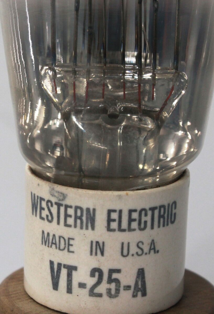 □□Western Electric VT-25-A 真空管2本 VT25A ウエスタン □□Western Electric VT-25-A 真空管2本 VT25A ウエスタン